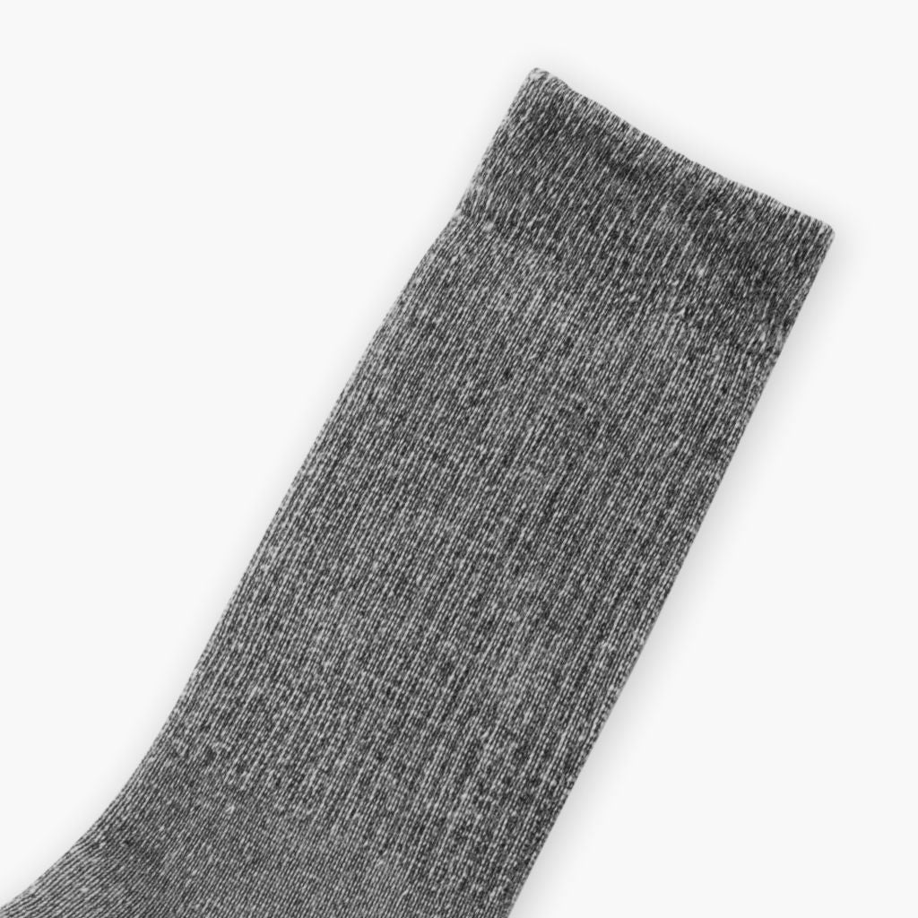 Men's Wool Cabin Sock | Black - Image 2