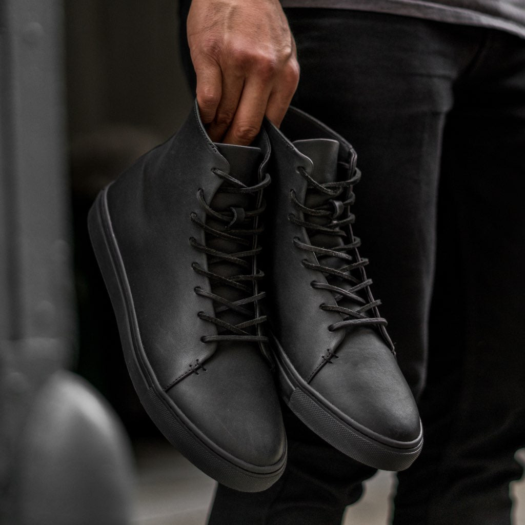 Premier High Top | Black Vachetta - Image 7