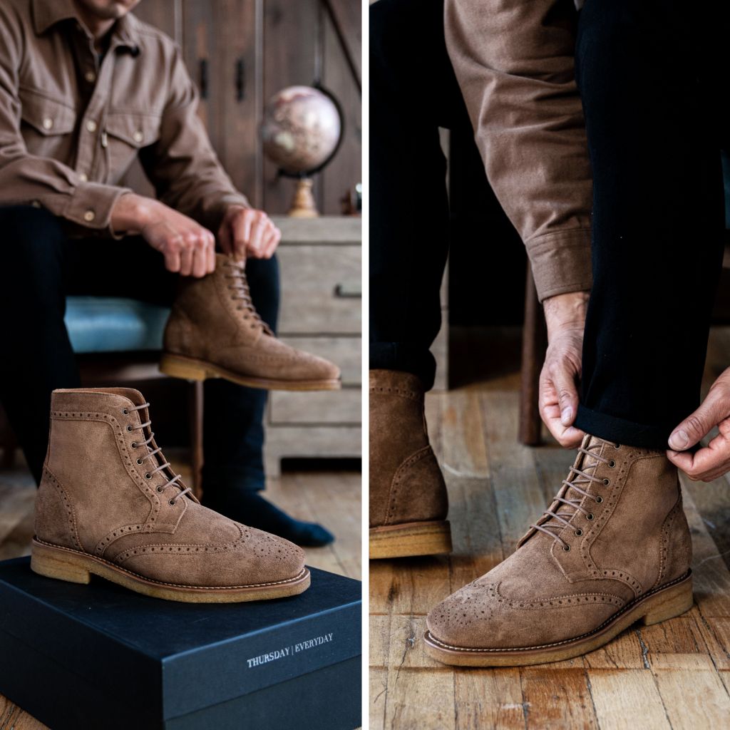 Wingtip | Caramel Suede - Image 6